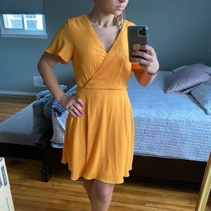 Express Mini peplum dress